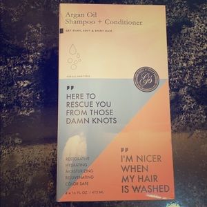 Grace & Stella Argan Oil Shampoo & Conditioner New